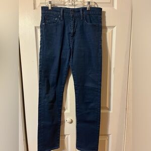 Levi’s Straight Leg Jeans. Dark Blue Stretch. Size 29/30
